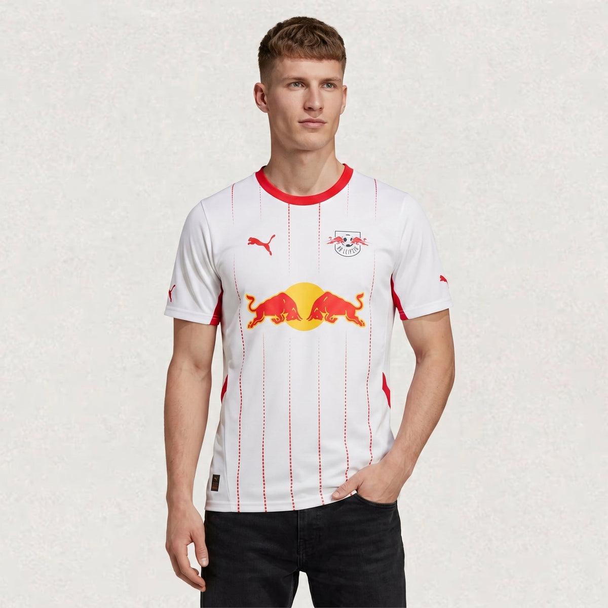 Maillot domicile RB Leipzig 2026/27 pour adulte, environ 68–82 × 48–66 cm