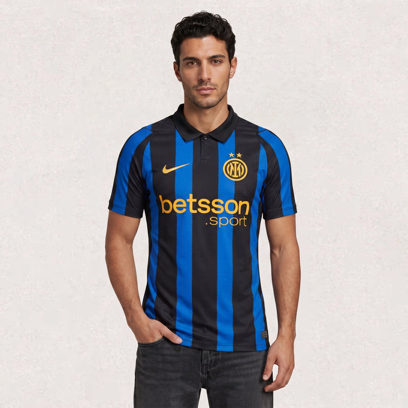 Maillot Inter Milan domicile 2026/27 pour adulte, environ 65–80 cm de longueur