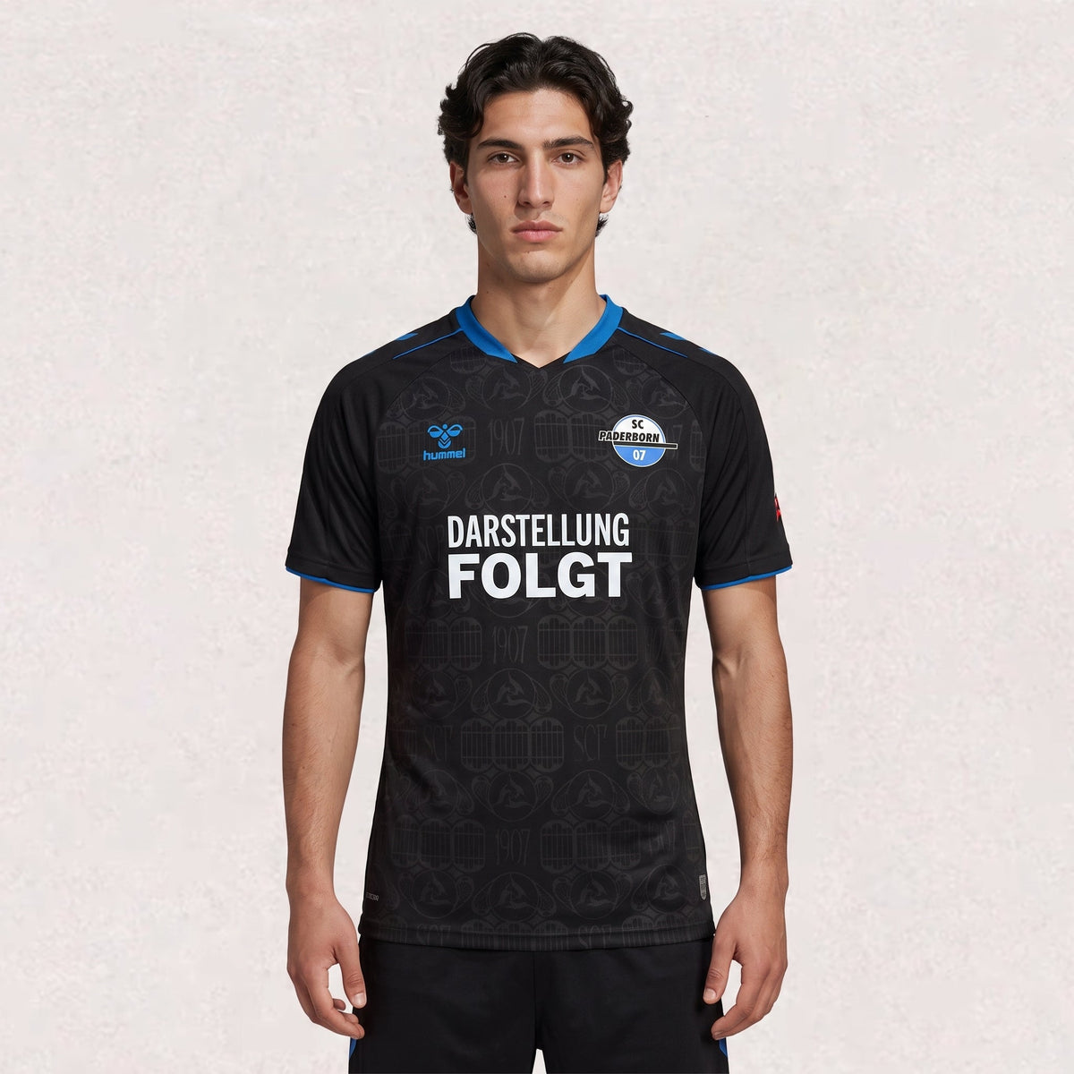 Maillot domicile Paderborn 07 2026/27 adulte, environ 68–82 cm de longueur