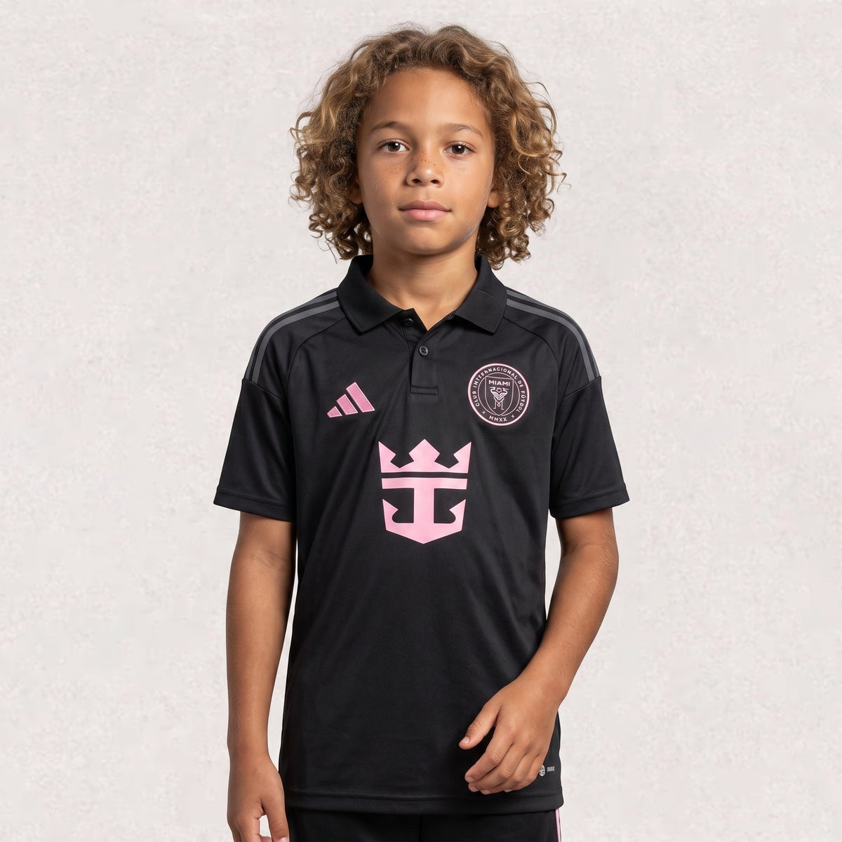 Maillot Inter Miami CF extérieur 2026/27 pour enfant, environ 45–65 cm de longueur