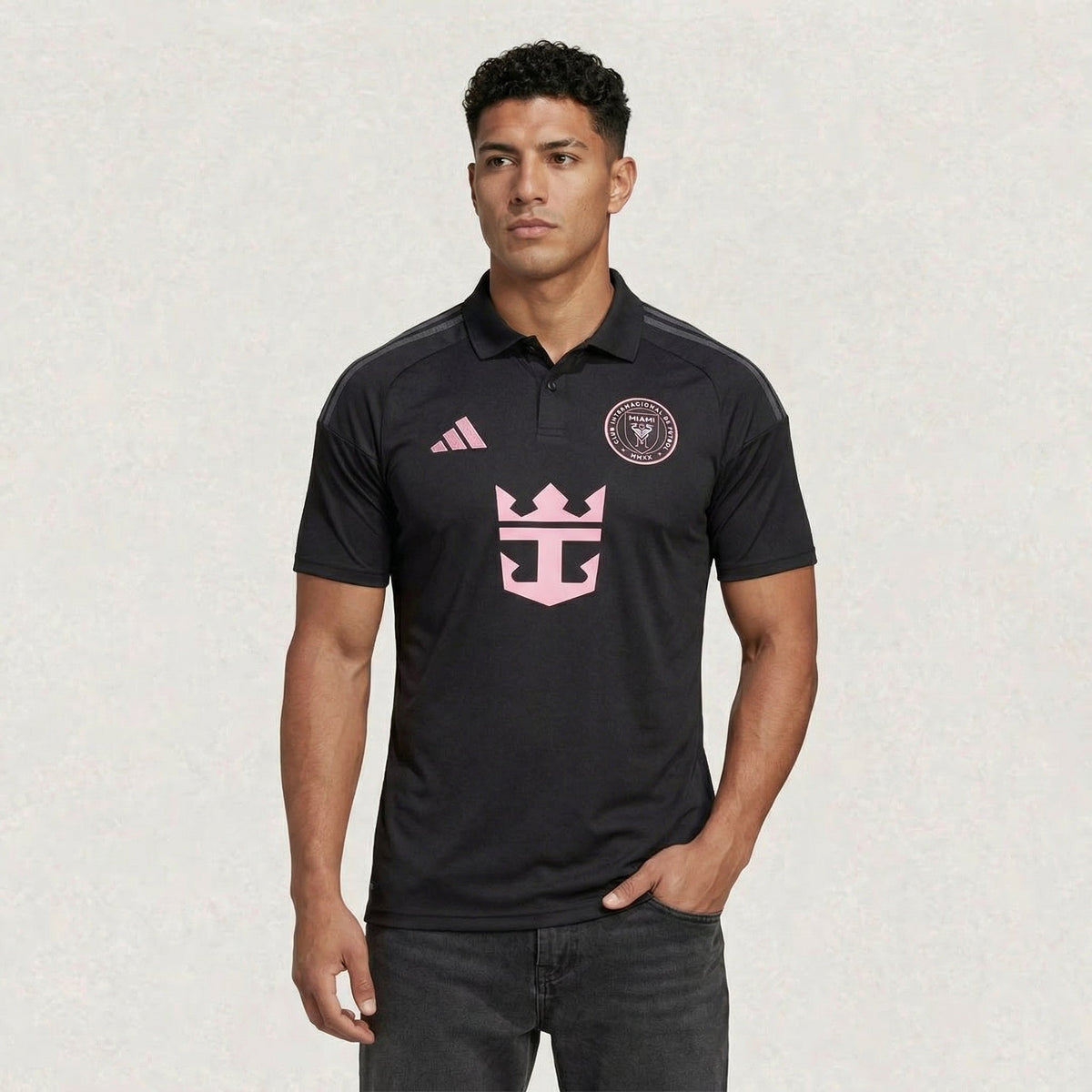 Maillot Inter Miami CF extérieur 2026/27, version supporter pour adulte, environ 65–82 × 46–64 cm